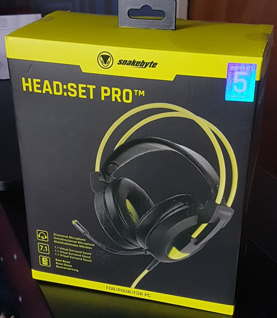 Image for Tech Up! Snakebyte Head:Set Pro Review